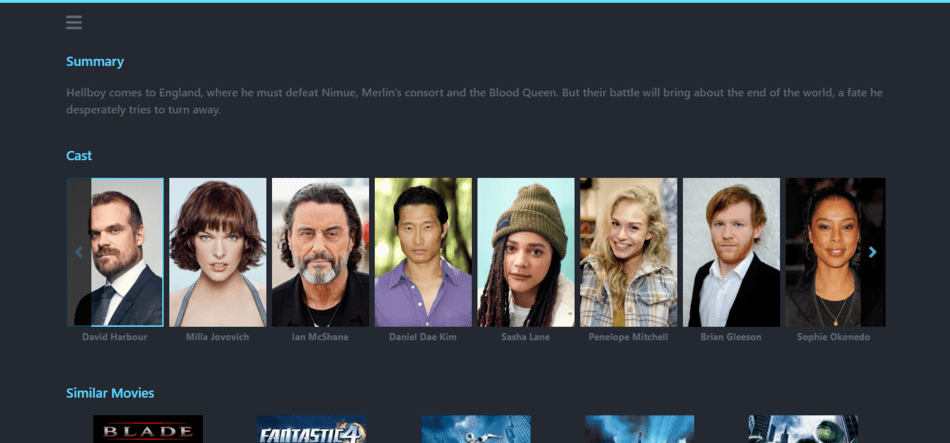 movie cast